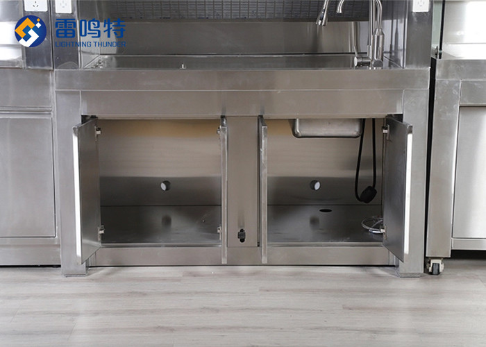 Explosion Proof Stainless Steel Fume Hood 1500mm Chemical Fume Cupboard