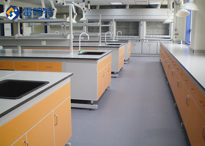Custom Width 1500mm Chemical Resistant Table Top Floor Type