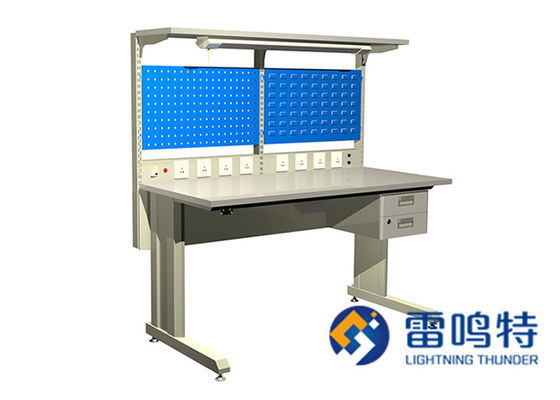 مبلمان آزمایشگاهی مدرسه ای میز کار کنتیلوور لمینت ESD