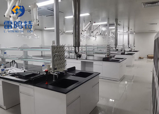 میز کار آزمایشگاهی از جنس استنلس استیل 850 میلی متری Chemical Medicine با سینک سفارشی